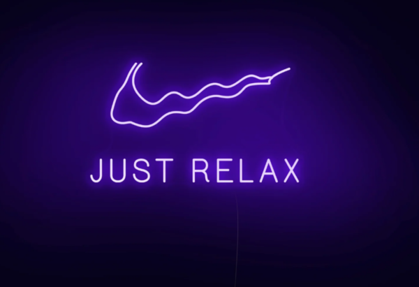 Neon LED ženklas "Just Relax" - Image 7