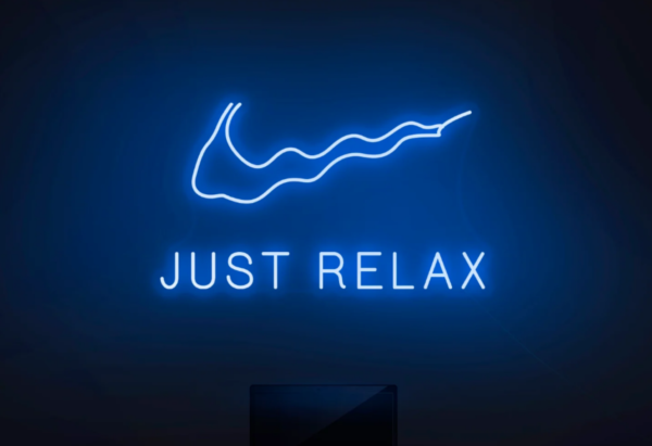 Neon LED ženklas "Just Relax" - Image 5